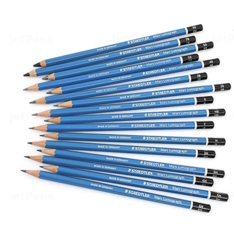 Staedtler Graphite Mars Lumograph Pencils Shopee Philippines