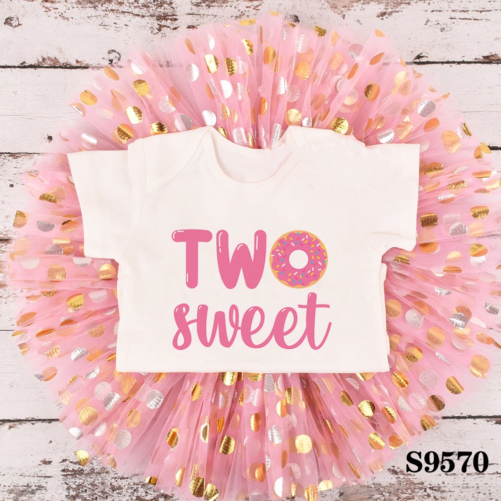 SWEET ONE & TWO SWEET Baby Girl 1st 2nd Birthday Dress 2pcs Baby Girl Dress  Set Infant Onesie Romper with Tutu Skirt Set Baby 2nd Birthday Gift |  Shopee Philippines