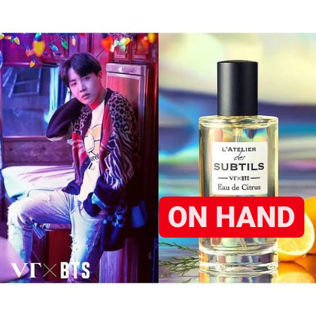 Eau de best sale citrus bts