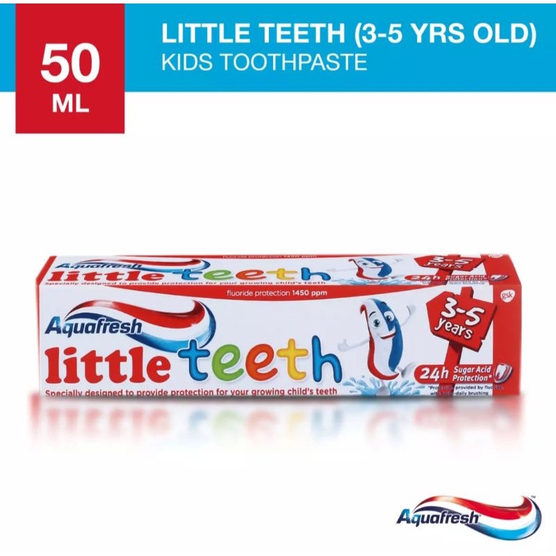 Aquafresh Kids Little Teeth Toothpaste for Children 35 years old 50ml