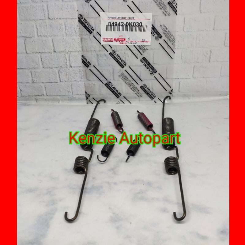 Spring BRAKE SHOE PER INNOVA HILUX REAR BRAKE CAMP | Shopee Philippines