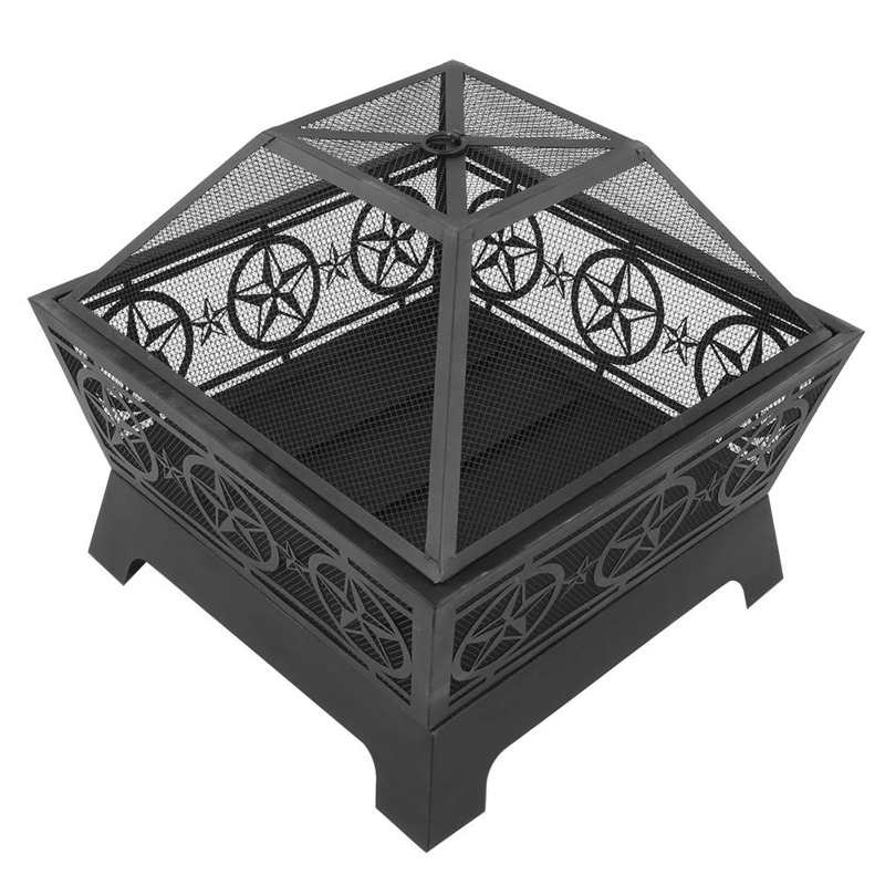 Winter Heating Stove BBQ Stove Wrought Iron Stove Outdoor Charcoal