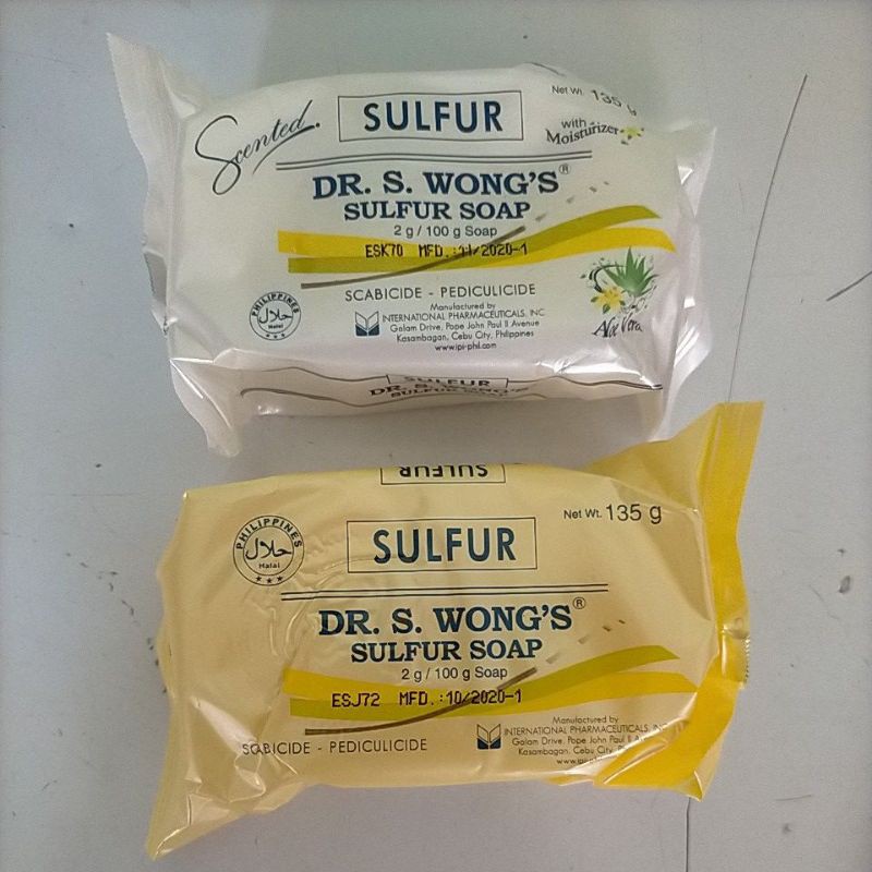 Sulfur Soap by Dr. S. Wong's 135g Shopee Philippines