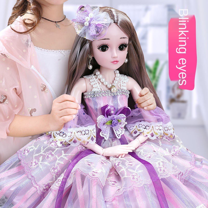 Big barbie online doll set