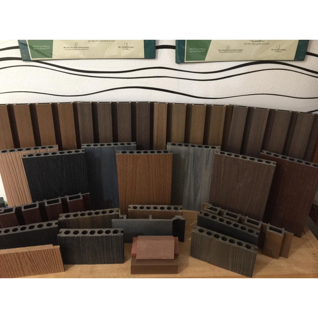 Wood Plastic Composite (WPC) SAMPLE | Decking or Cladding ( Indoor and ...