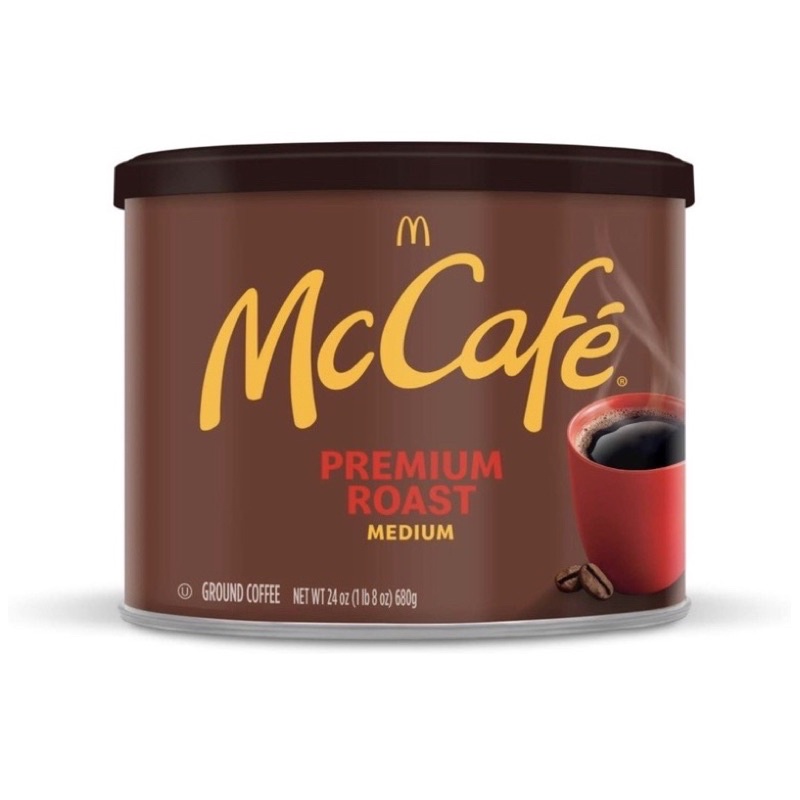 McCafé Premium Medium Roast Ground Coffee, 24 oz Canister Mc Cafe ...