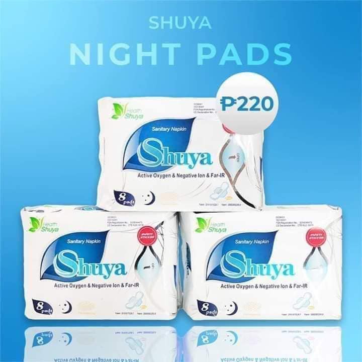 Authentic Shuya Panty Liner / Day Napkin / Night Napkin Shopee Philippines
