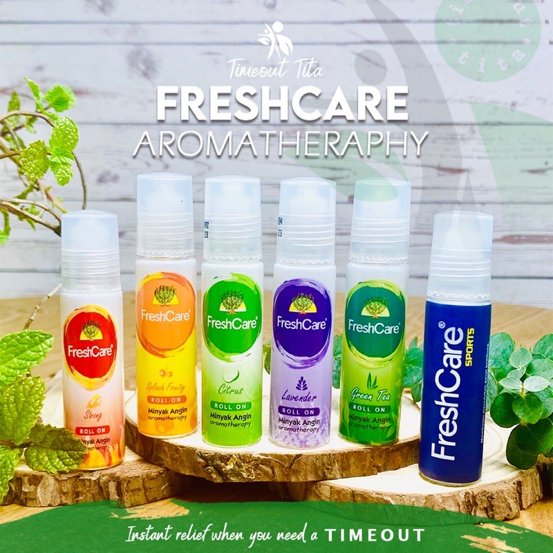 FreshCare Minyak Angin Aromatheraphy Roll On 10ml Shopee Philippines
