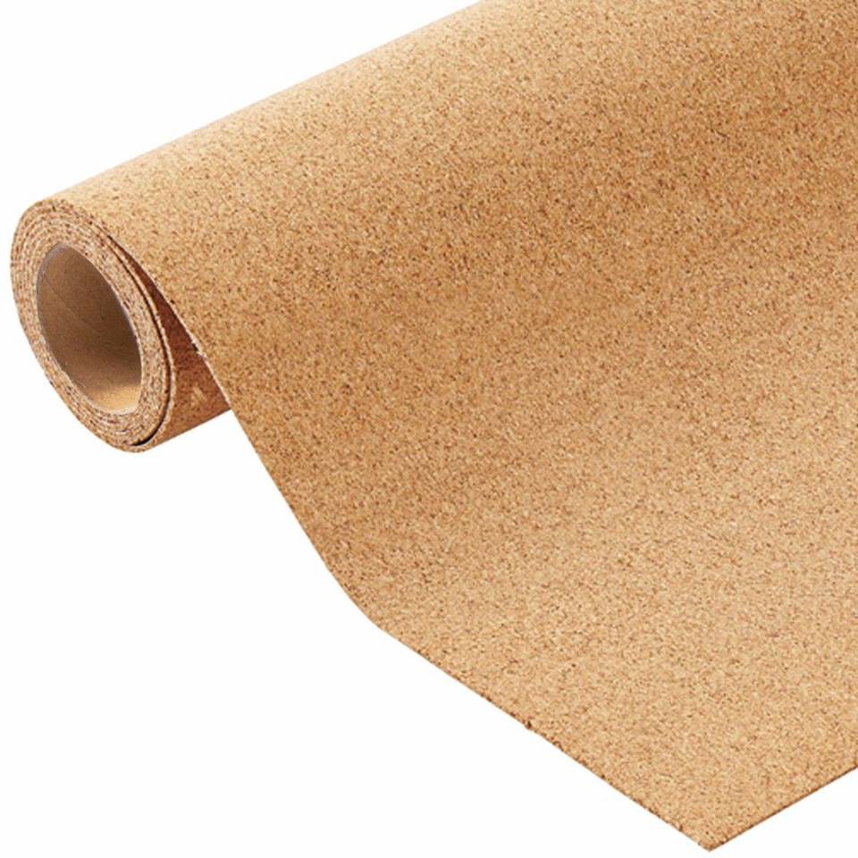 48” x 96” 5 mm Thick Portugal Fine Quality Cork Sheet Roll (DIY Cork