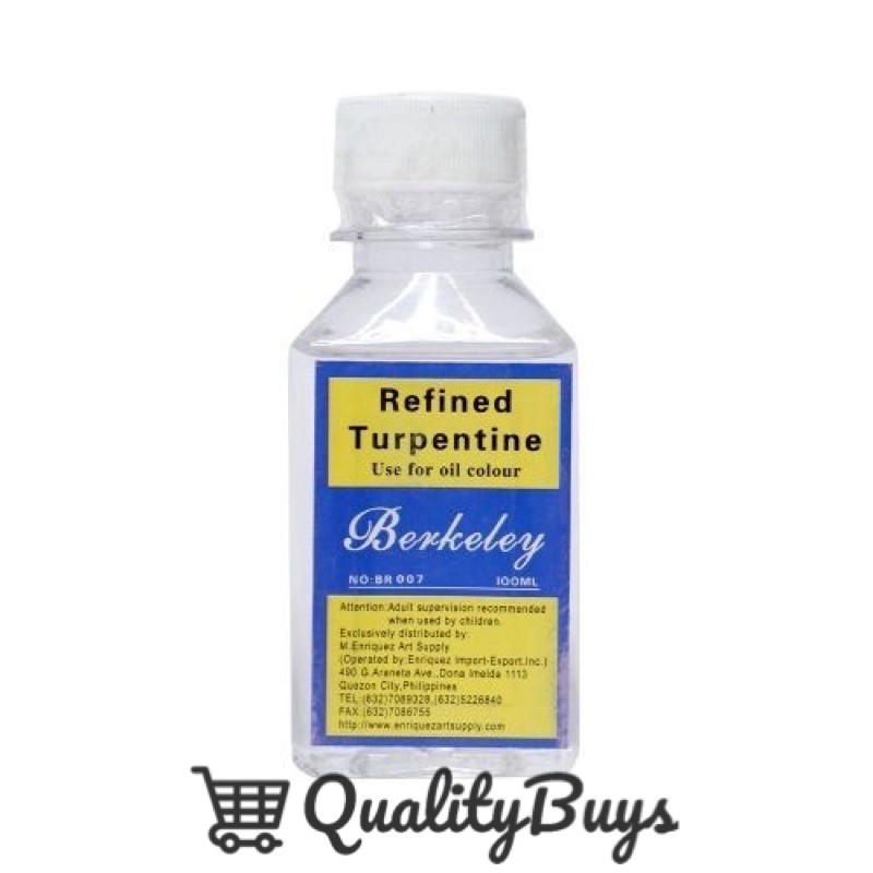 Berkeley Turpentine Oil Painting Medium