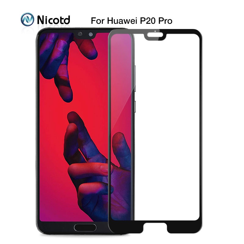 Huawei P20 Pro 6.1" 3D Tempered Glass Full Cover Screen Protector