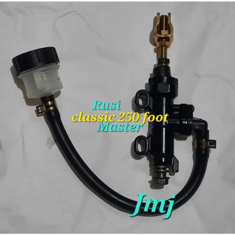 RUSI CLASSIC 250 FOOT BRAKE MASTER/REAR BRAKE PUMP ASSY BRAND NEW AND ...