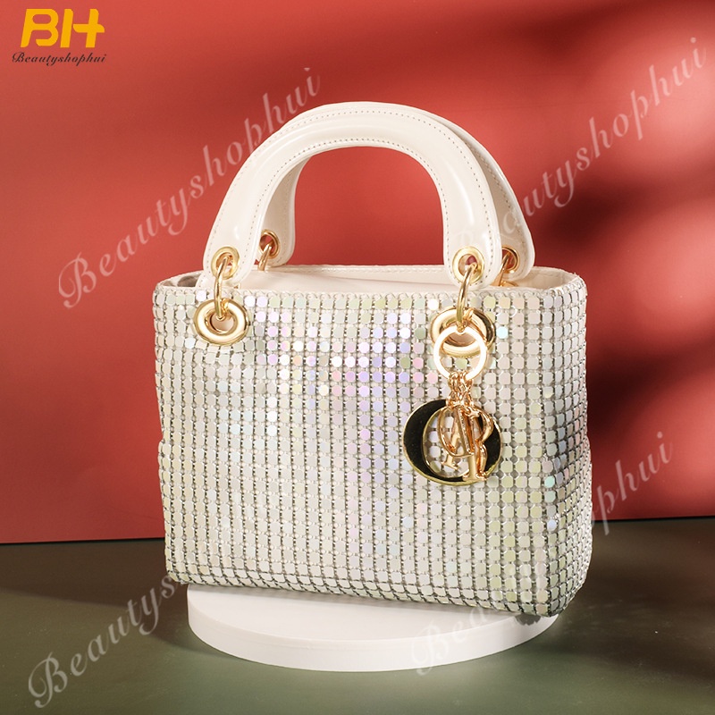 2022 New Ladies Bag Fashion Women's Bag Clutch Dinner Bag Aluminum Bag Diana Bag Handbag