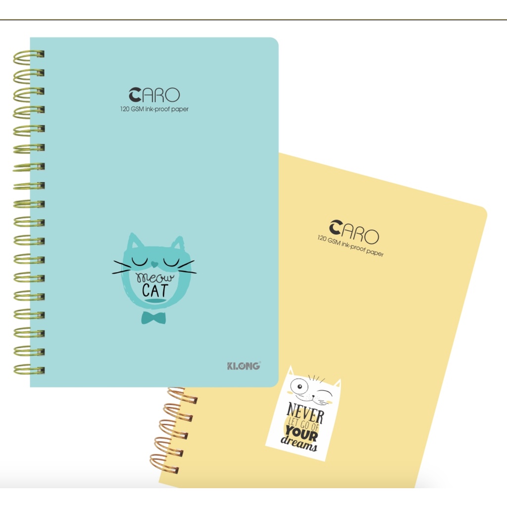 XO Klong Caro B5 dual spring notebook Code: 297 (200 pages) | Shopee ...