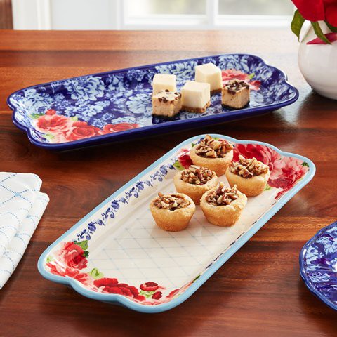 Pioneer woman serving platter sale