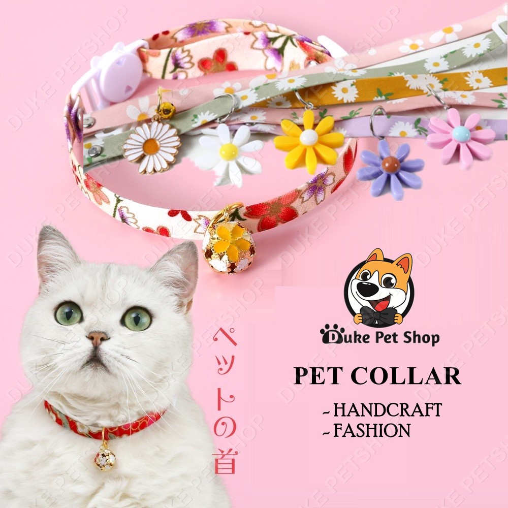Adjustable Bohemian Pet Collar EthnicStyle Cat Neck Ring Pet Cat