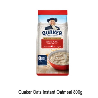 Quaker Instant Oatmeal 800g(ss) 