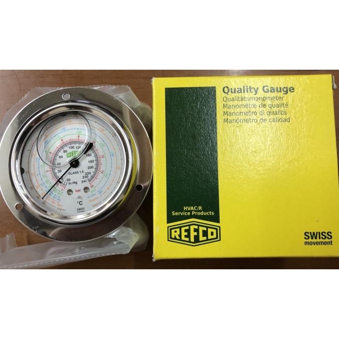 Refco with Oil Pressure Gauge Refco Low Pressure Meter MR205DS