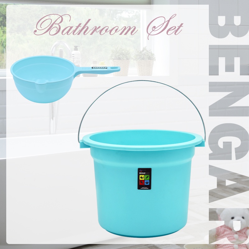 set pail and dipper water dipper dipper bucket pail for bathroom pail