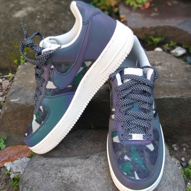 Nike air force 1 camo outlet reflective