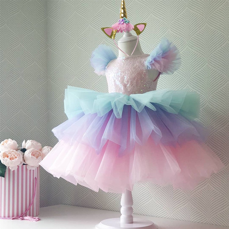 Unicorn dress best sale for birthday party