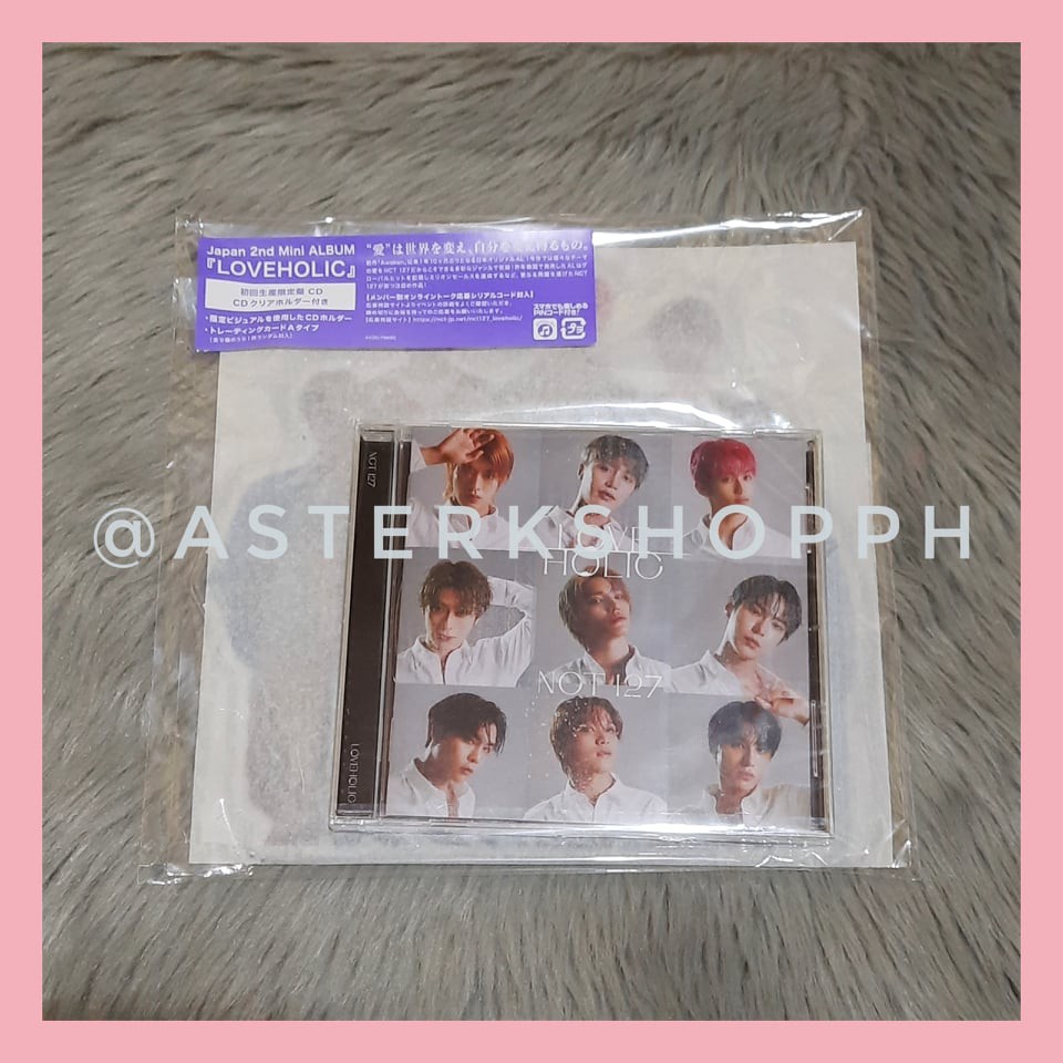 Nct 127 Loveholic Cd Cd Clear Holder Shopee Philippines