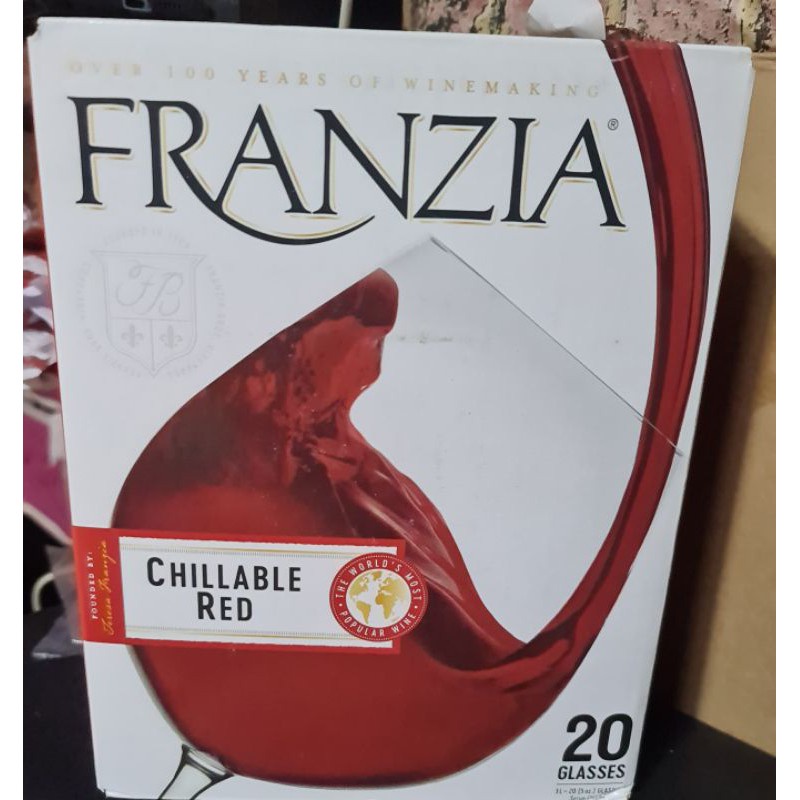 Franzia Red Wine 3Liters QOu Shopee Philippines