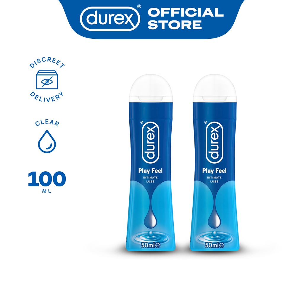 Durex Play Feel Pleasure Lubricant Gel 50 mL (Set of 2) Shopee