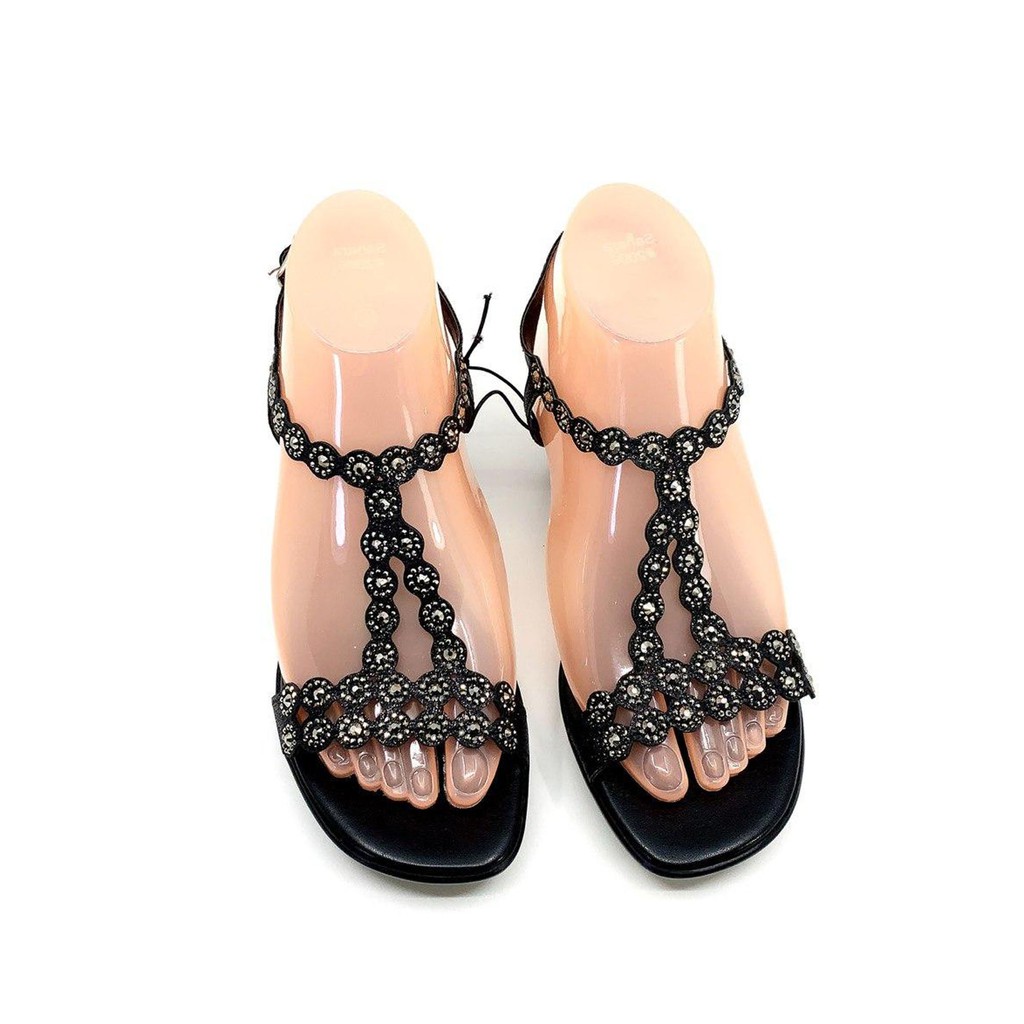 Contesa Wedge Sandals by ITALIAN SHOEMAKERS (Black) | Shopee Philippines