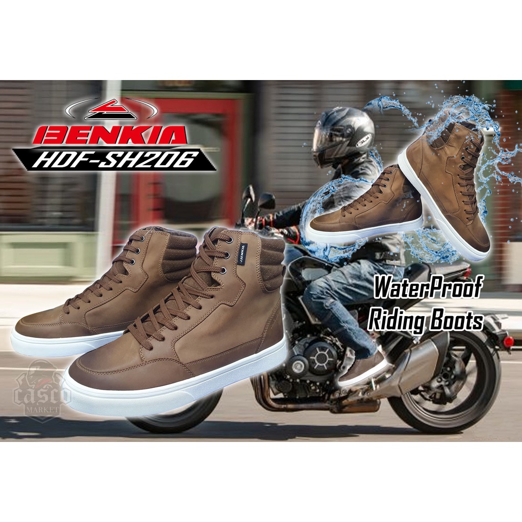 Waterproof best sale biker shoes