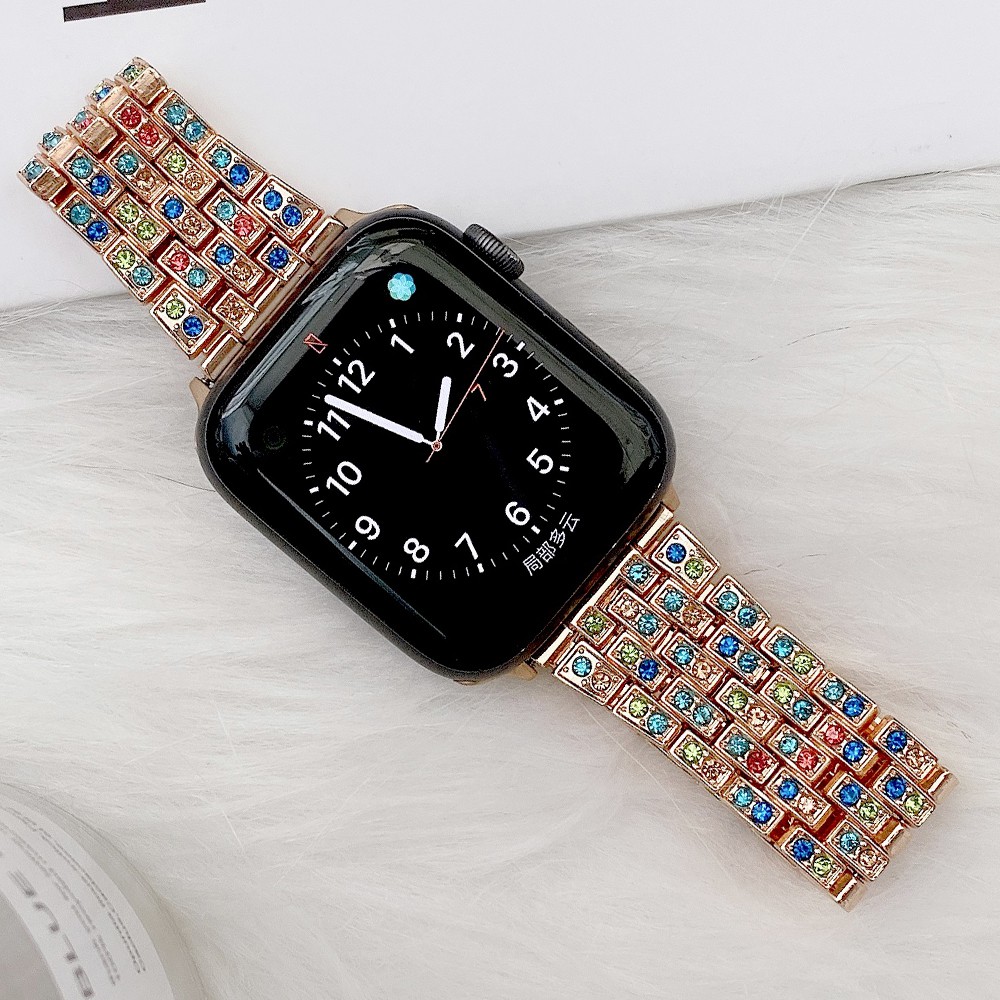 Bling apple watch online strap