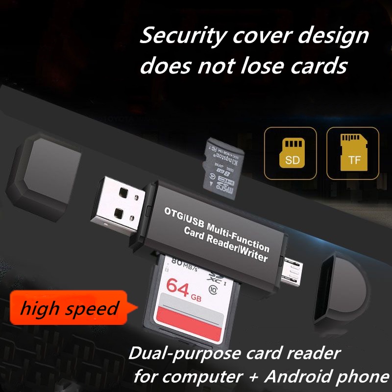 COD 2 in 1 USB OTG Multifunction USB Memory Card Reader High Speed ...