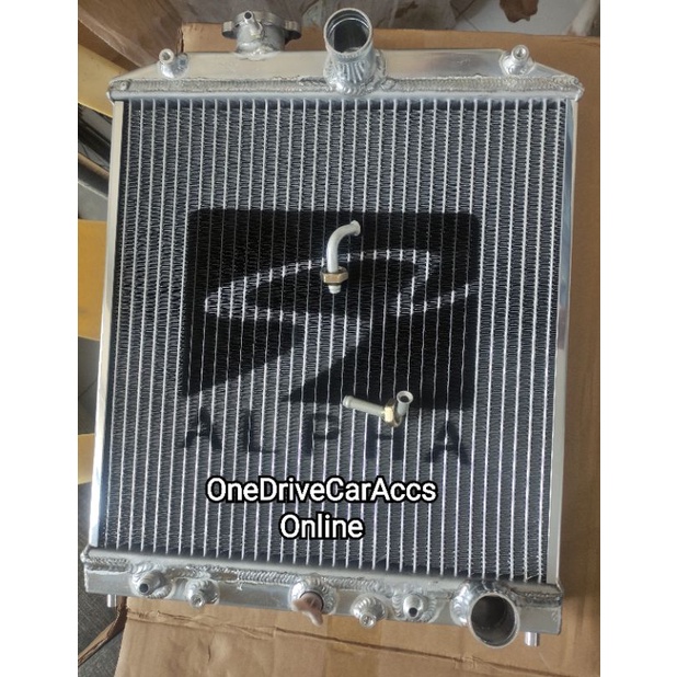 Honda Civic 92 to 00 Full Aluminum 2 Rows Radiator for Automatic ...