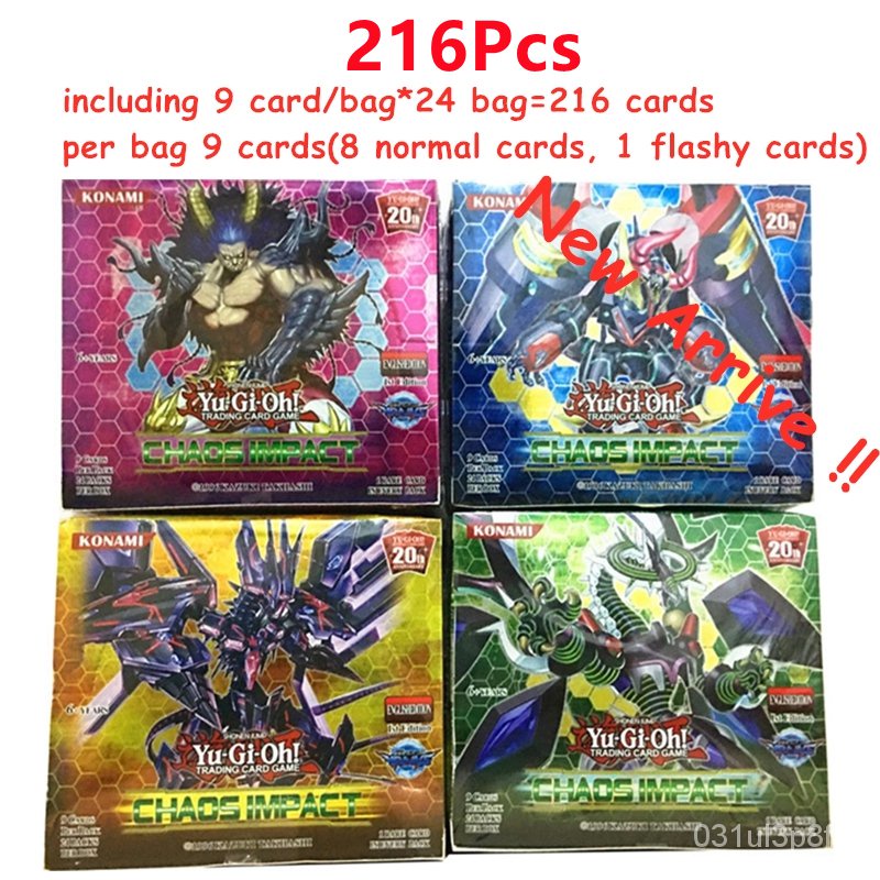 216pcsset Yu Gi Oh Game Cards Classic Carton Yugioh Anime Yu Gi Oh English Play Game Cards