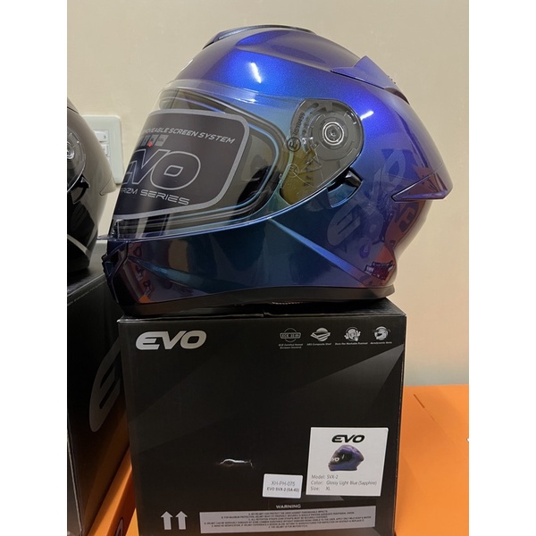 EVO SVX02 JUDGEMENT DAY/MIRAGE/PRIZM SERIES FULL FACE HELMET na
