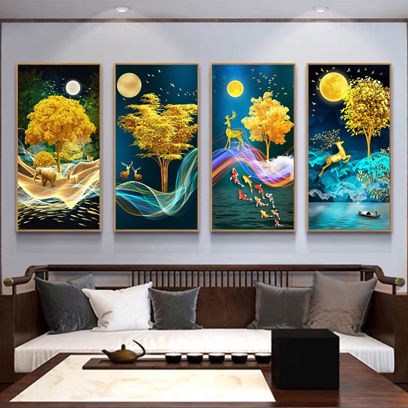 landscape painting Home Decor Best Prices and Online Promos Home   Living Oct 2023 Shopee Philippines