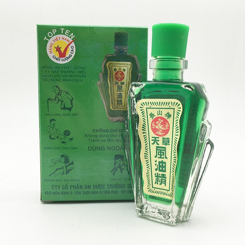 12ml Refreshing Oil Vietnam Balm For Headache Dizziness Medicated Oil ...