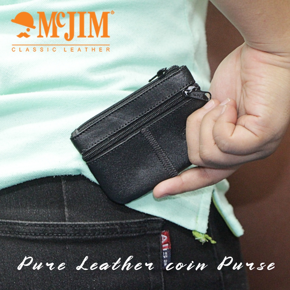 McJim Leather Coin Purse (Assorted Design) Shopee Philippines