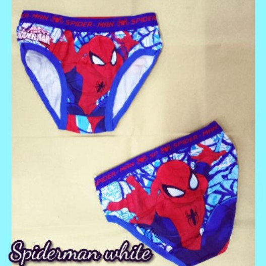 Spider-Man, Boys Underwear, 5 Pack Boxer Briefs Sizes 4 - 8 