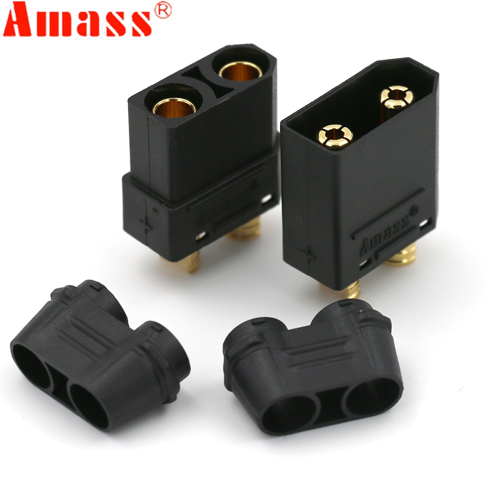 MADCATZ 20 Pairs XT90 Battery Connector Set - Male & Female Bullet Plugs For RC LiPo Battery, Drone, FPV Quadcopter