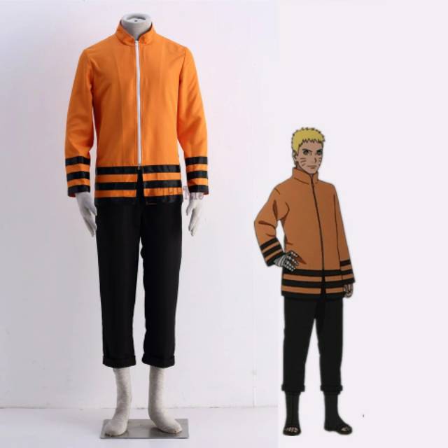 BORUTO NARUTO Cosplay Uzumaki Naruto Jacket Costume Uniform Shopee Philippines
