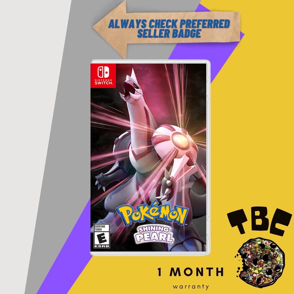 Pokemon Shining Pearl Nintendo Switch [us] Shopee Philippines