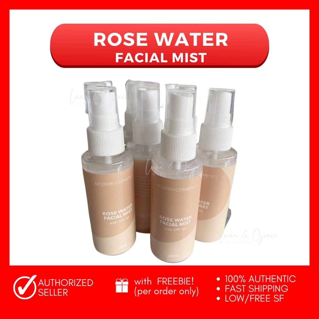MODERN COSMETICS ROSE WATER FACIAL MIST Shopee Philippines