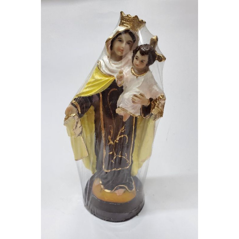 Our Lady of Mount Carmel 22cm Fiberglass | Shopee Philippines