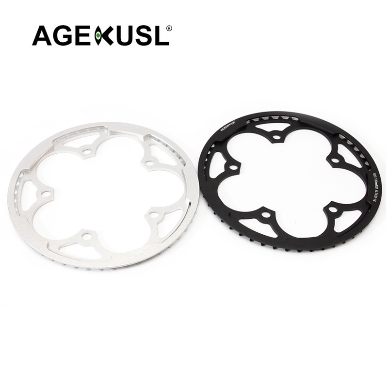Plateau De Chaîne Bikingreen 60T BCD130 - CNC 7075, 186g, Super Léger Pour Vélo Route