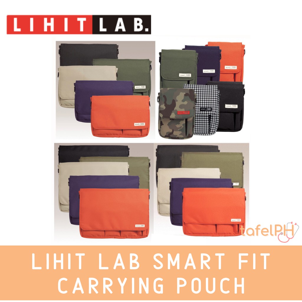 Lihit Lab Smart Fit Carrying Pouch, A6 / A5 / B5 / A4 Shopee Philippines