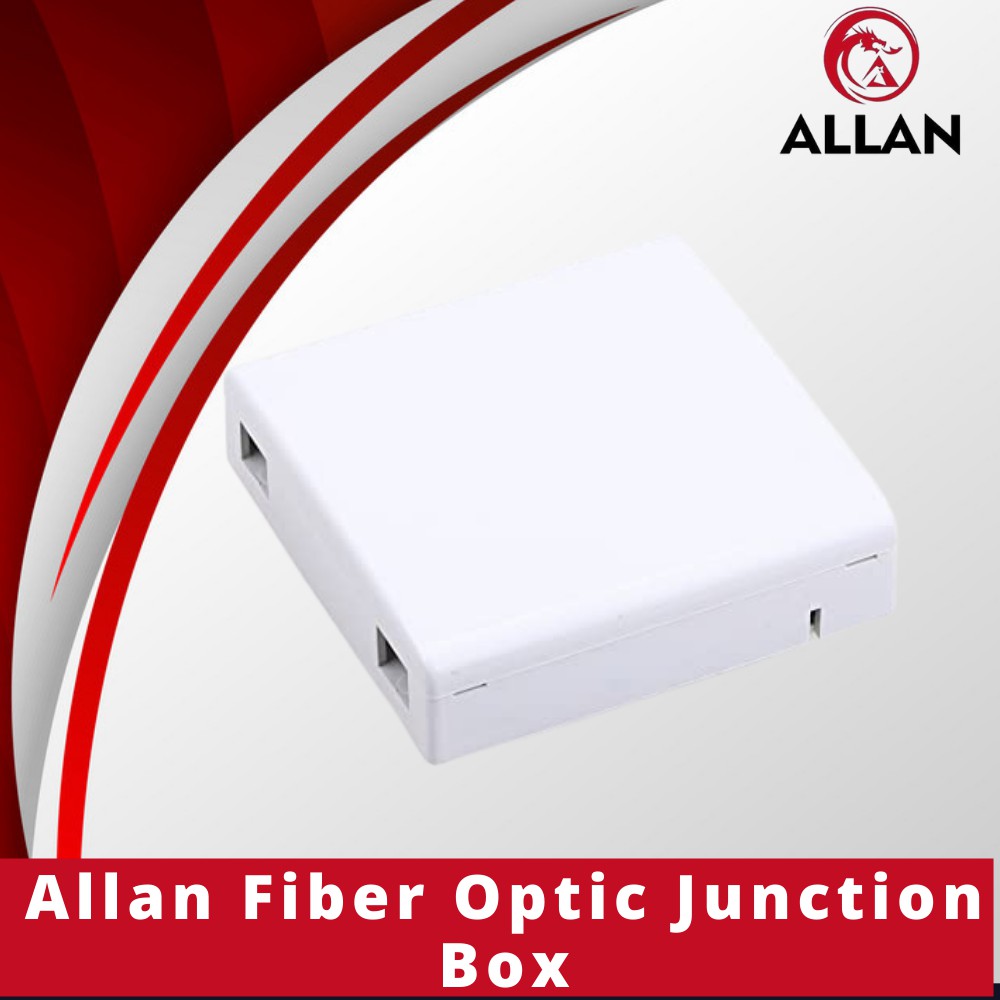 ALLAN 86MMx86mm FTTH Fiber Panel Fiber Optic Terminal Dual SC Junction ...