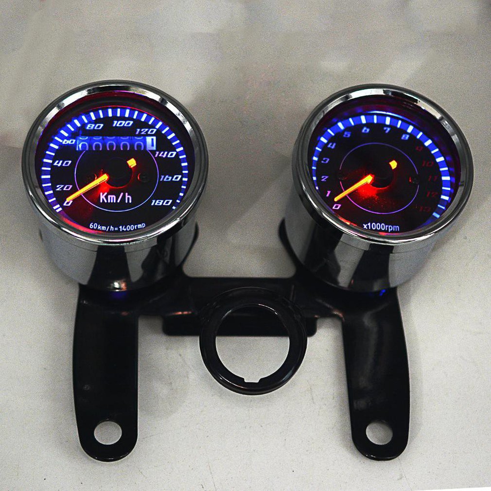 Cafe Racer Motorcycle Odometer Speedmeter Motorcycle Speedometer