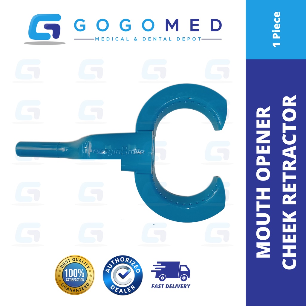 Mouth Opener and HVE Aerosol Suction Autoclavable Cheek Retractor