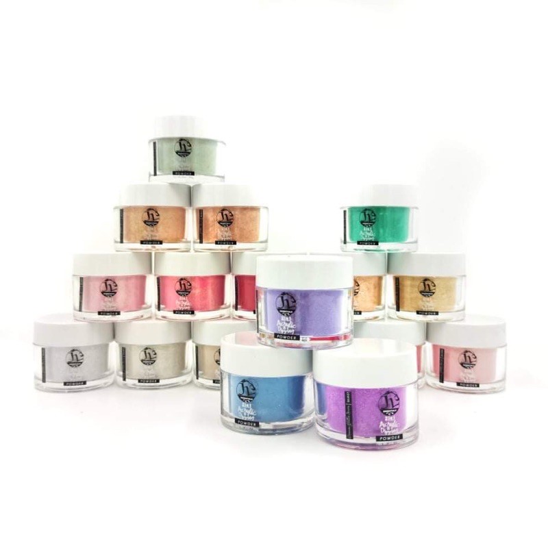 JL Essentials 2in1 ACRYLIC POWDER and DIPPING POWDER Diamond Glitter ...